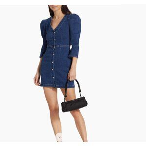 Le Jean Selena Blue Denim Mini dress  NWT -  Size XS
